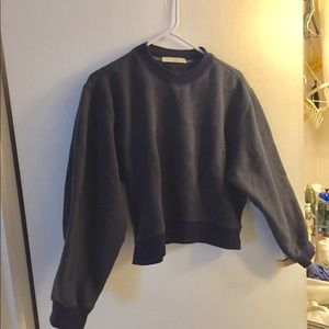 Plush Cropped Sweater